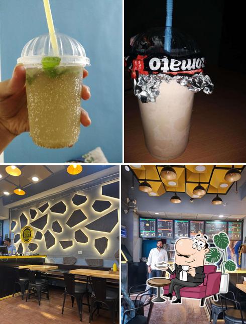 Among various things one can find interior and drink at JBT
