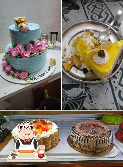 Kabhi B Bakery, New CG Road serves a range of desserts