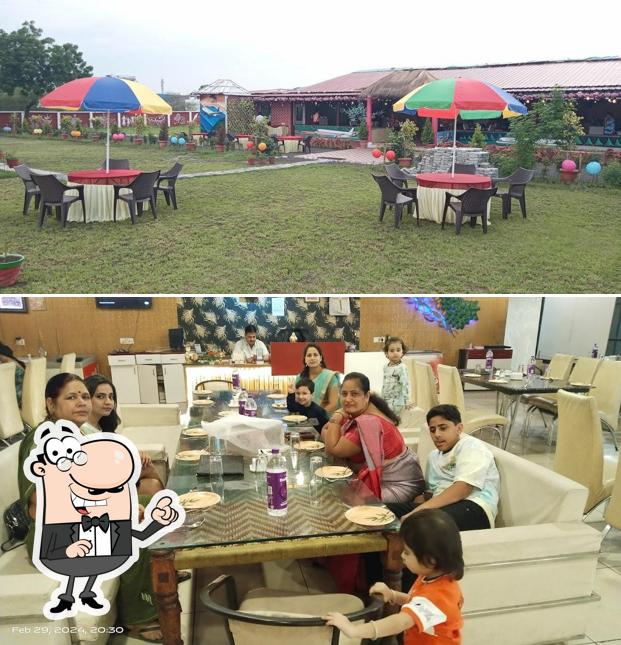 The interior of Mid Flight - Family Garden Restaurant & Cafeteria