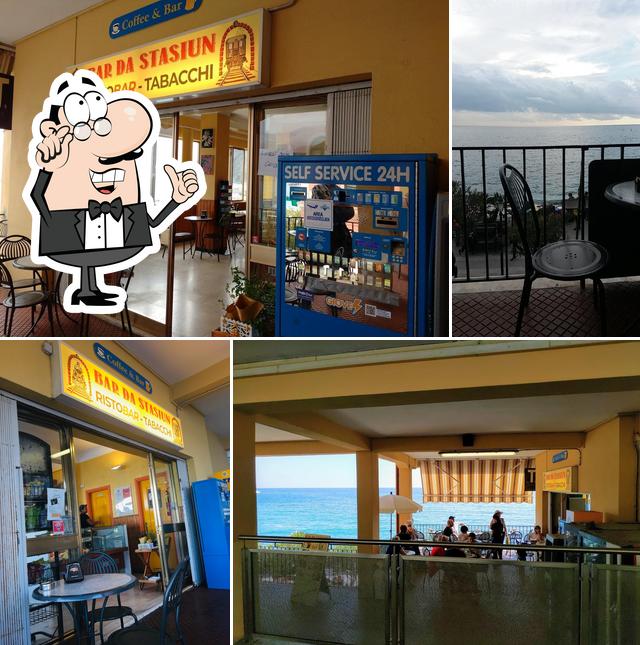 Gli interni di Bar da Stasiun