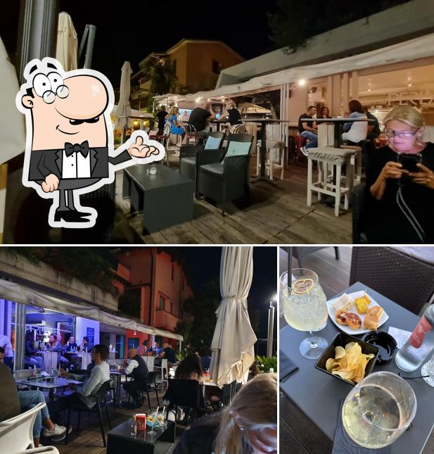 Gli interni di Perlage Wine and Cocktail