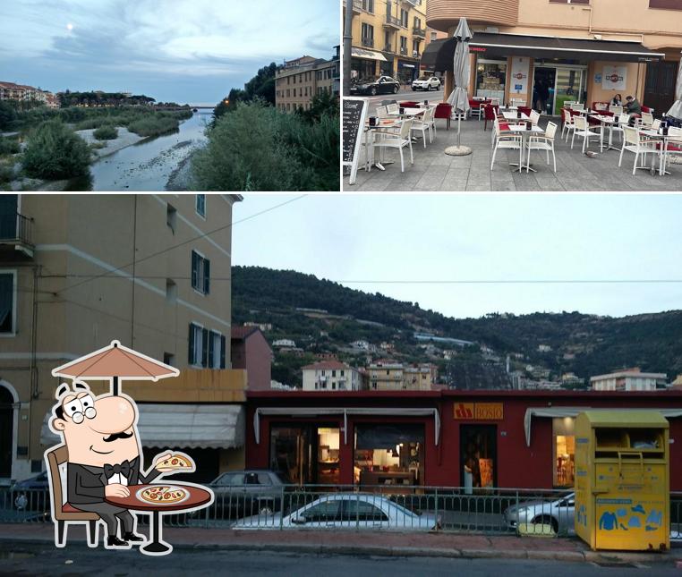 Tra le diverse cose da Piazza Caffè di Alija Shahin si possono trovare la esterno e interni
