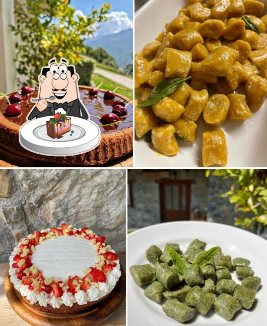 Torta al cioccolato al Agriturismo A Ca Vegia