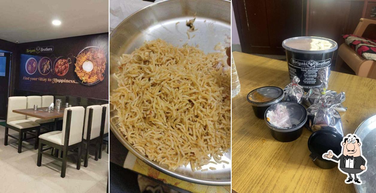 The interior of Biriyani Brothers