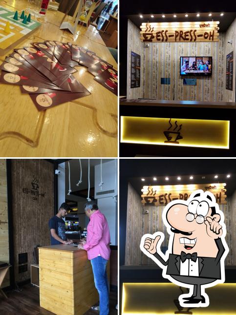The interior of Ess Press Oh