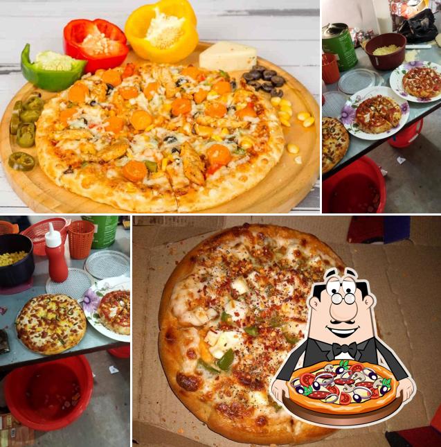 Get pizza at New Pizza Delight