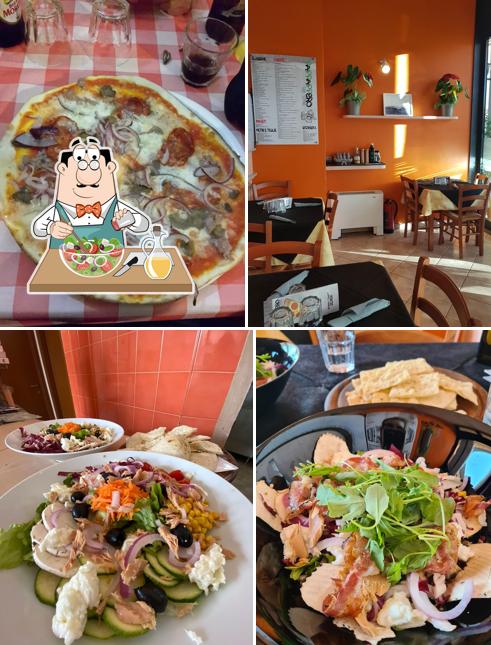 Insalata greca al Pappapero da Luca