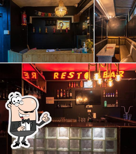 The restaurant's interior and beverage