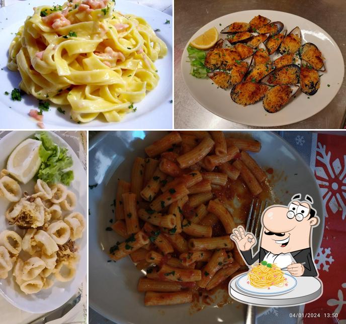 Spaghetti alla carbonara al Ristorante Pizzeria Peter Pan