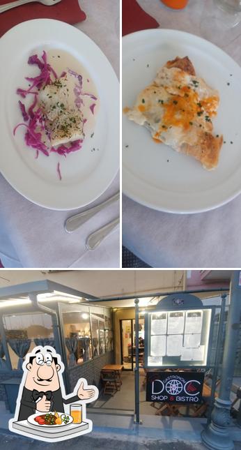 Questa è la foto che presenta la cibo e interni di Taverna Ligure DOC
