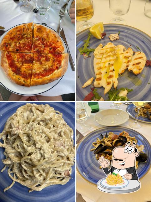 Spaghetti alla carbonara al Ristorante Mario e Maria