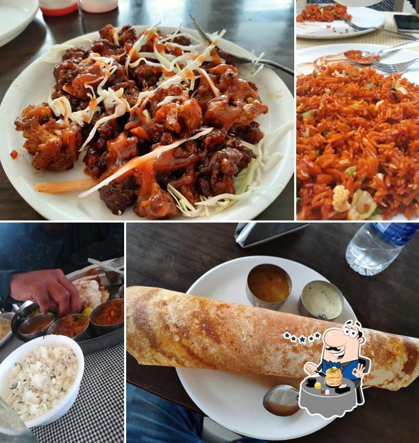 Food at Roti Ghar