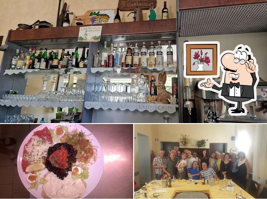 La foto di interni e cibo da Trattoria Il Cantuccio