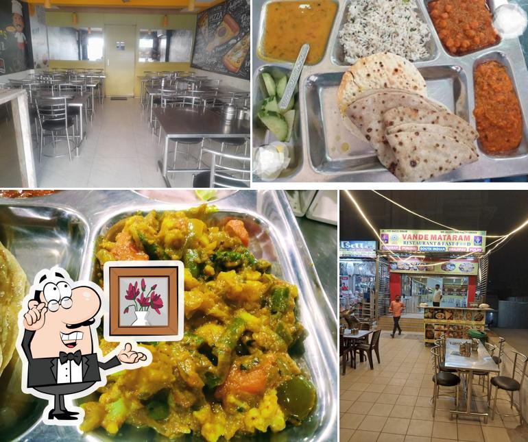 The interior of Vande Mataram Restaurant & fast-food