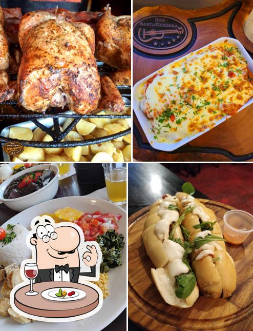 Platos en Bar Santa Genebra