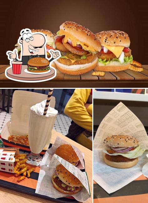 Order a burger at Burger Culture