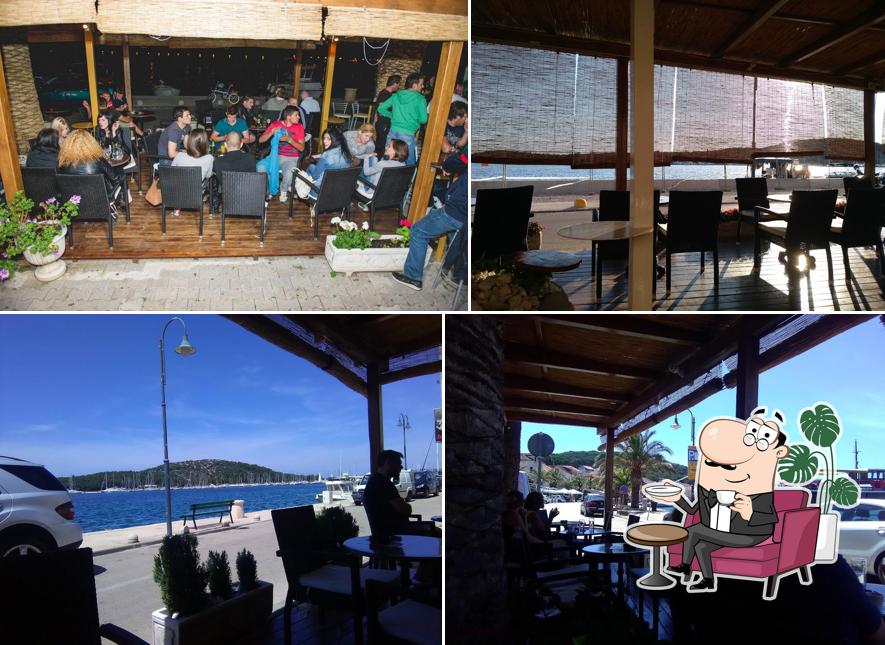 Dai un'occhiata agli interni di Zmajevo Oko Caffe bar