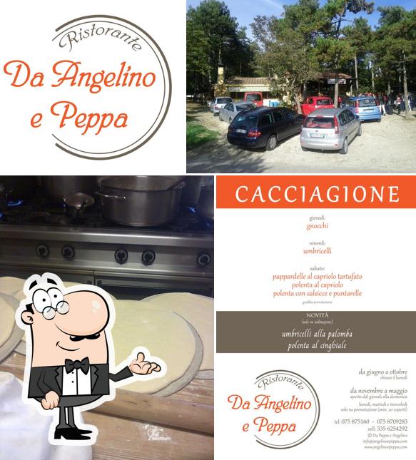 Dai un'occhiata agli interni di Da Peppa e Angelino