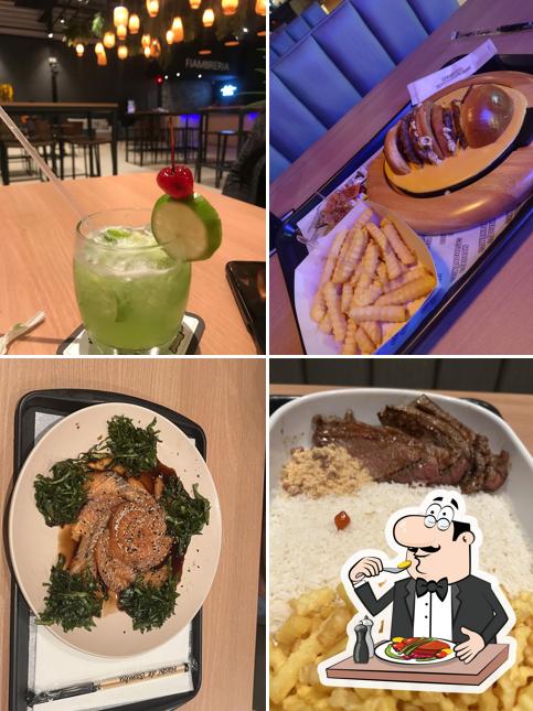 Comida em Mercado Gastronômico