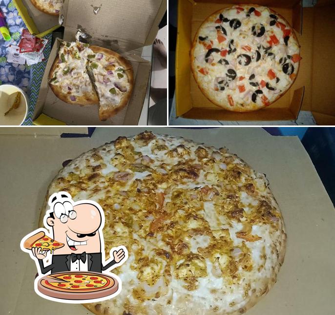 At Pizza King, you can order pizza