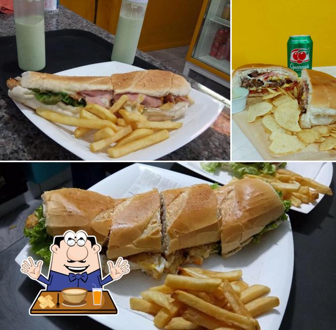 Comida em D'Cabritus Lanches