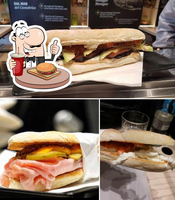 Ordina un hamburger a Gourmand
