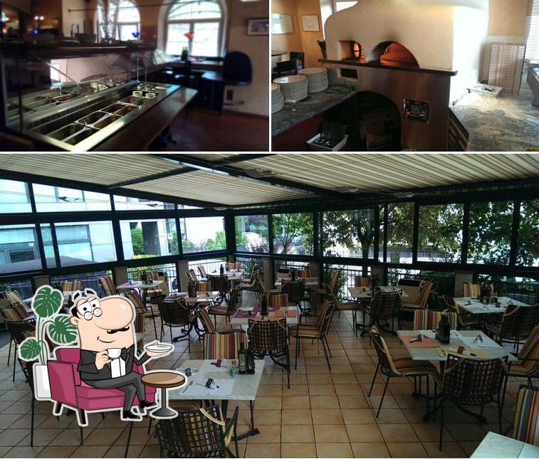 Gli interni di Restaurant Pizzeria Gasthof Cavallino Rössl