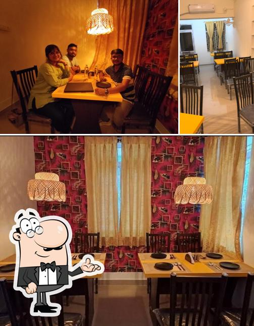 The interior of Agartala Club