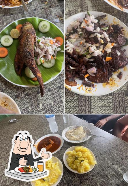 Food at Alleppy Beach Toddy Shop