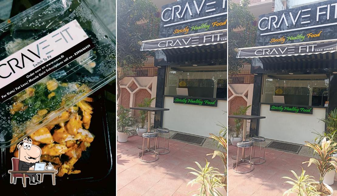 The interior of Crave Fit