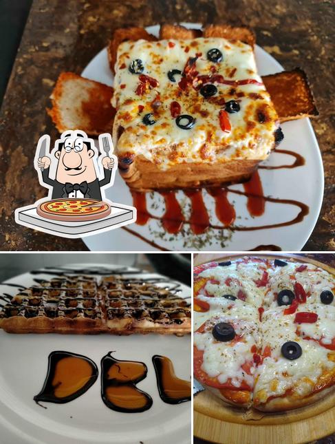 Order pizza at DBL