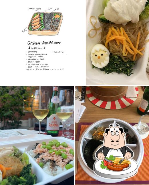 Cibo al HIROKO Bentō e vini fatti a Modo