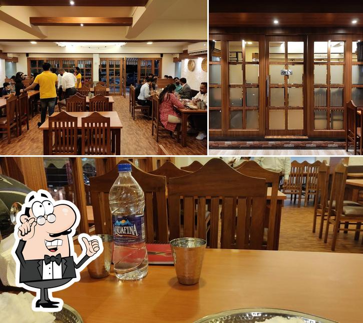 The interior of Maharashtra Lunch Home