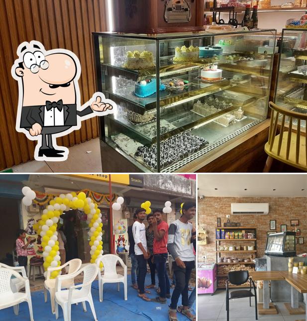 The interior of Mr.Bake The Live Bakery