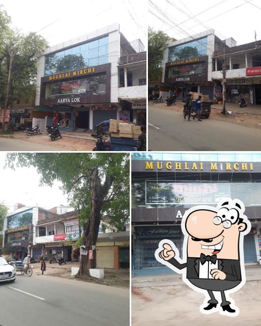 The exterior of Mughlai Mirchi