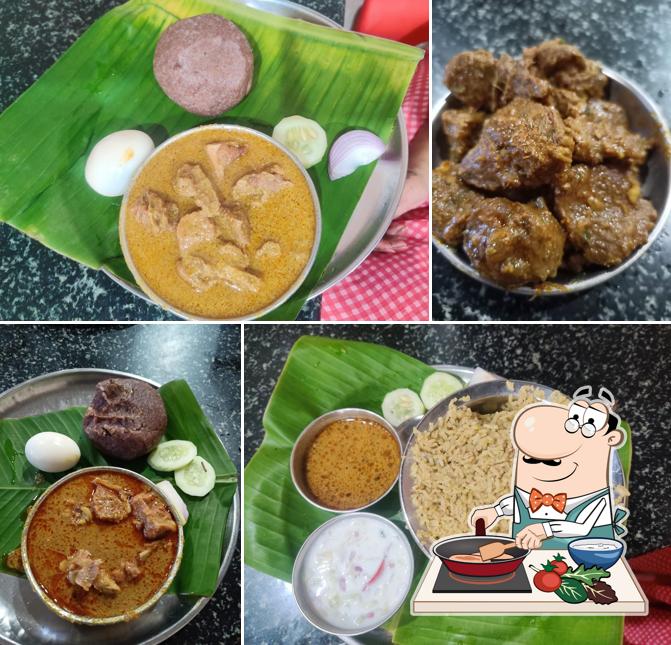 Chicken curry at Narayanappa military hotel