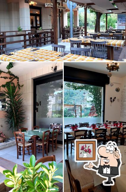 Gli interni di Osteria " La Fraschetta Fuori Mano"
