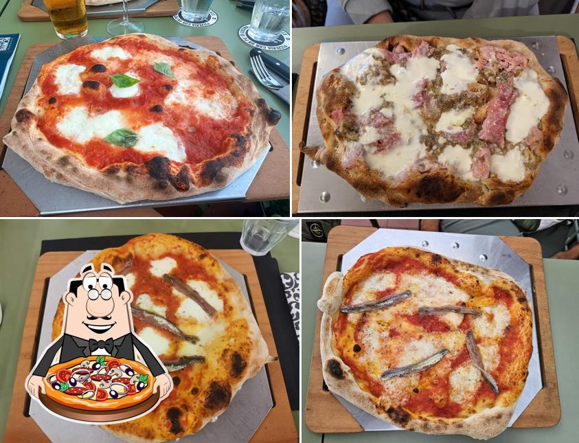 Prenditi tra le svariate varianti di pizza
