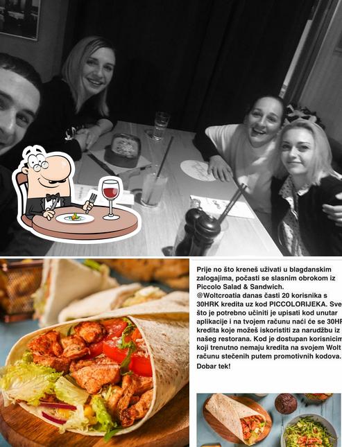 Guarda la foto che mostra la cibo e interni di Sandwich Bar Piccolo
