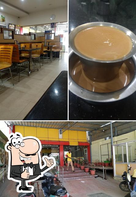 See this picture of Sri Sai Arya Bhavan