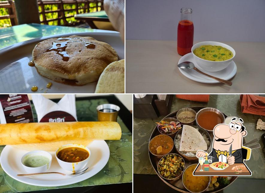 Food at Sri Sri Tattva Panchamrut