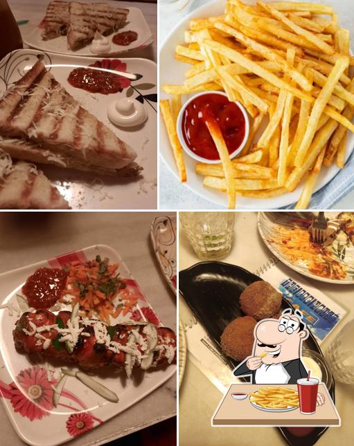 French fries at The BRO House Cafe