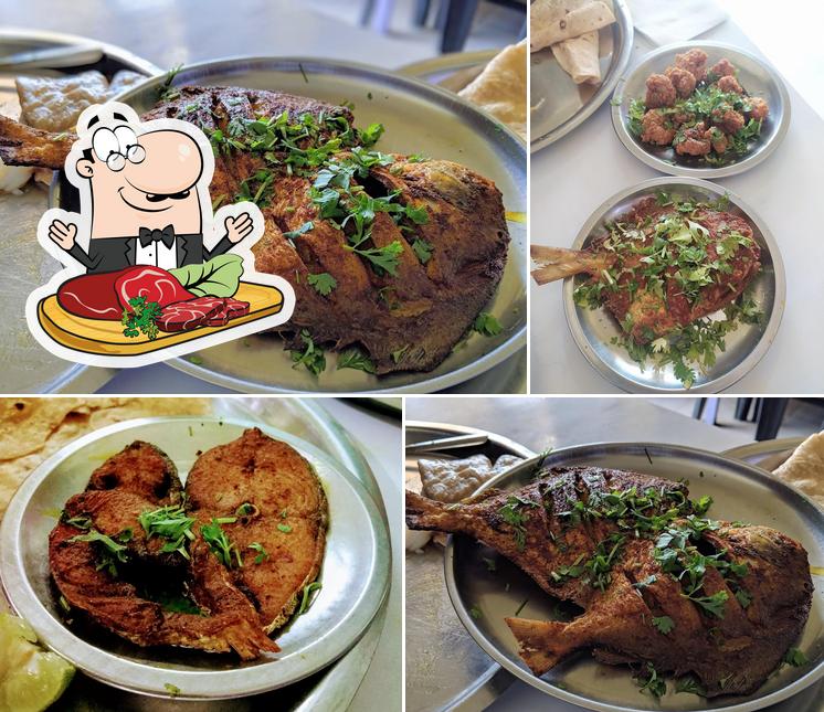 Pick meat dishes at Vikas Lunch Home