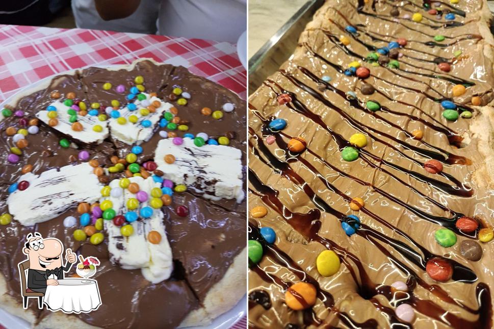 Gigino Metronotte serve un'ampia varietà di dolci