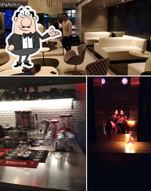 The interior of Roxy