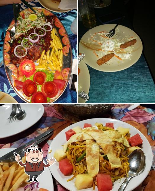 Food at SILVER SPOON beach shack