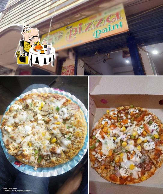 Food at The Pizza Point