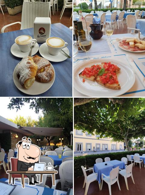 Gli interni di Bar Milano LeFocette