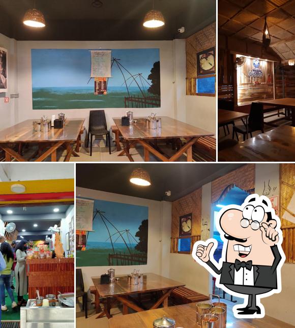 The interior of Amma Veedu Family Restaurant