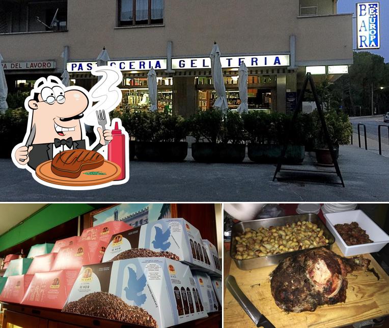 Prenditi i piatti di carne a Bar Europa